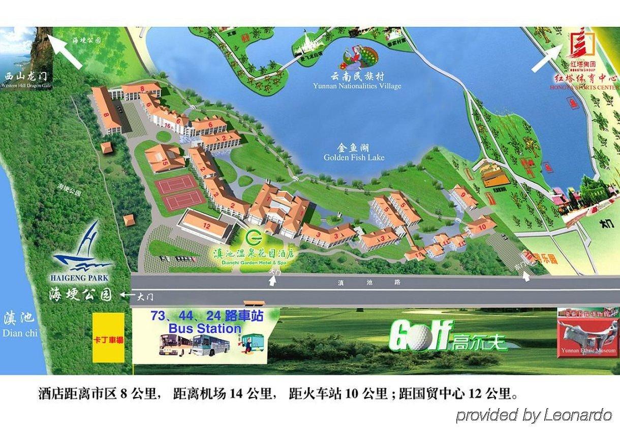 Yunnan Dianchi Garden Resort Hotel & Spa Куньмин Экстерьер фото